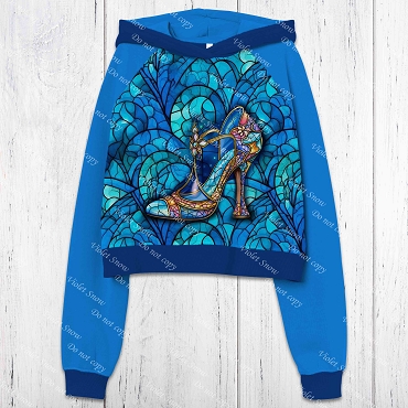 Stained Glass Slipper Panel